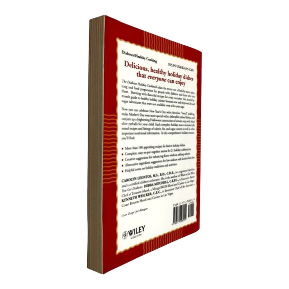 The Diabetes Holiday Cookbook by C. Leontos, D. Mitchell, and K. Weicker - 2002 - Picture 3 of 3